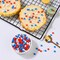 Star Sprinkles for Cake Decorating, 4th of July Sprinkles for Cupcakes, Red White and Blue Star Candy Perfect for Independence Day Dessert Party 3.52 Ounce